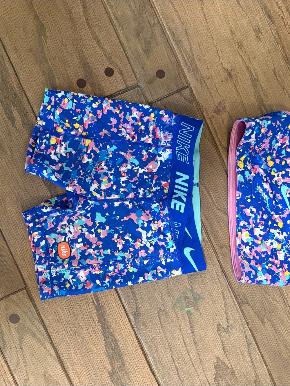Nike Kids Blue Multicolor Splash Matching Set